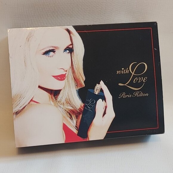 With Love Paris Hilton Gift Set Fragrance Body Lotion Roller Ball BNWT F… - Picture 4 of 4